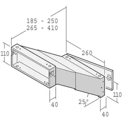 Renz Metallwaren. Einbau-Briefkasten 14-1-20923 vz