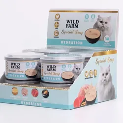 WILD FARM Special Soup 8x80g Hydration – aromatische Suppe – unterstützt eine ausgewogene Flüssigkeitszufuhr