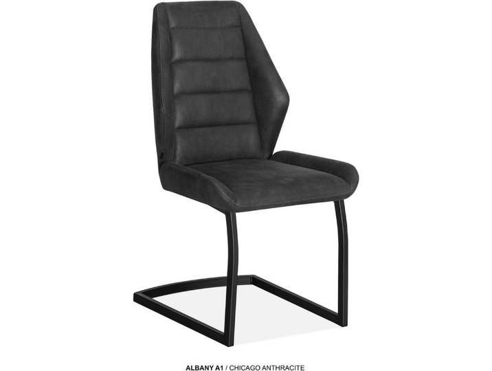 OMG Design Esszimmerstuhl Albany (Set, 2 St), Esszimmerstuhl, pflegeleichter Bezug