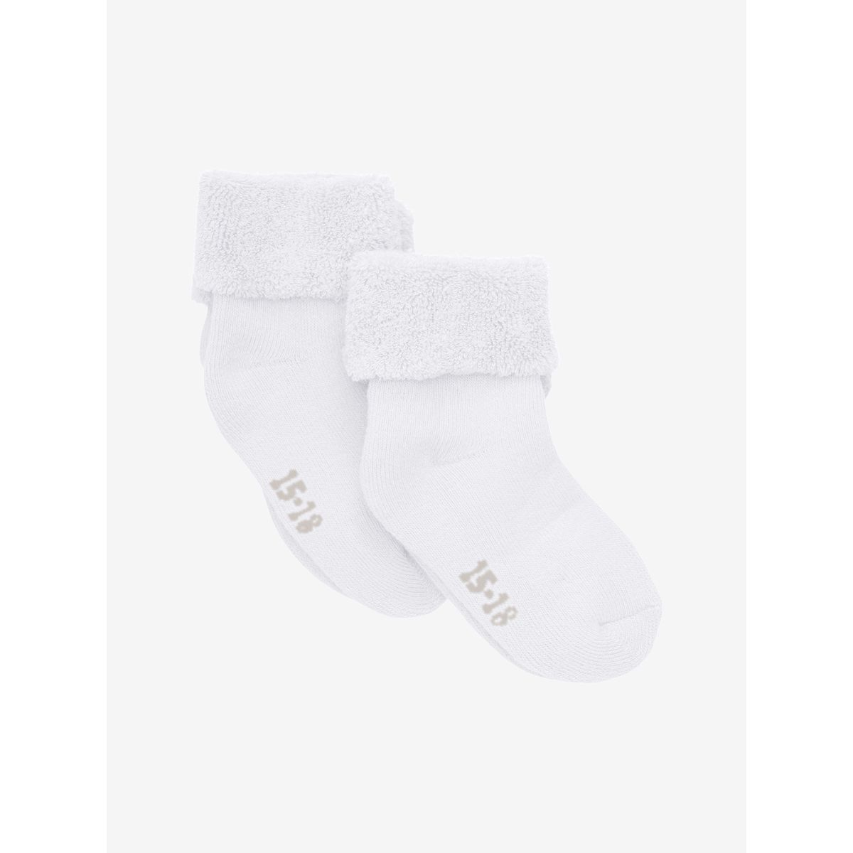 Minymo Baby Terry Sock (2-pack) white (100) 19\22 6781-100-19\22