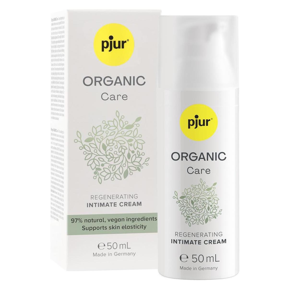 Pjur ORGANIC - Care - Regenerating Intimate Cream - 50 ml (Intimcrème, 50 ml) (300000090939)