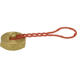 Verschlusskappe 3/4'' für KFE-Kugelhähne 1/2'' mit Flachdichtung
