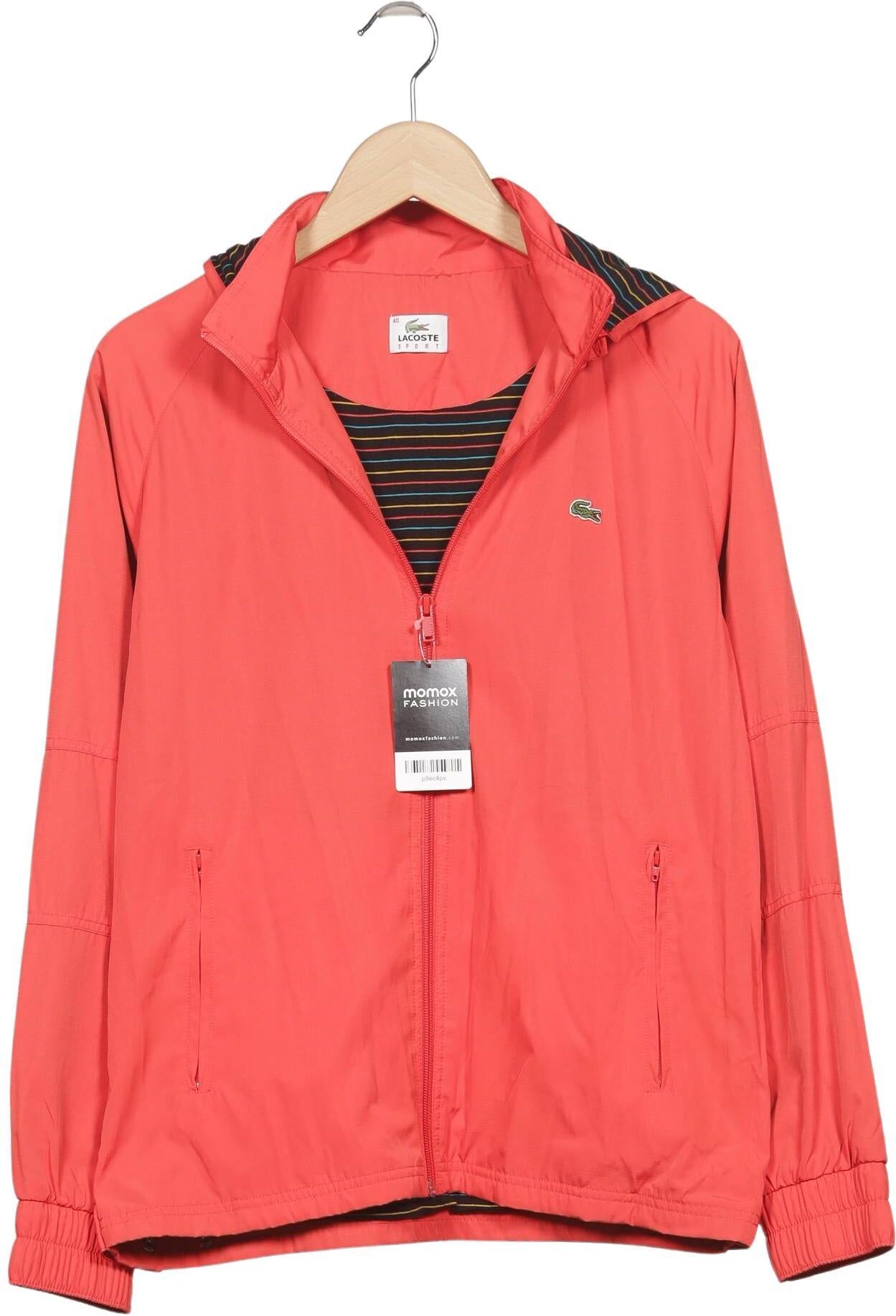 Lacoste Sport Damen Jacke, Rot, Gr. EU 38 (FR 40), Synthetik / Baumwolle - Second Hand