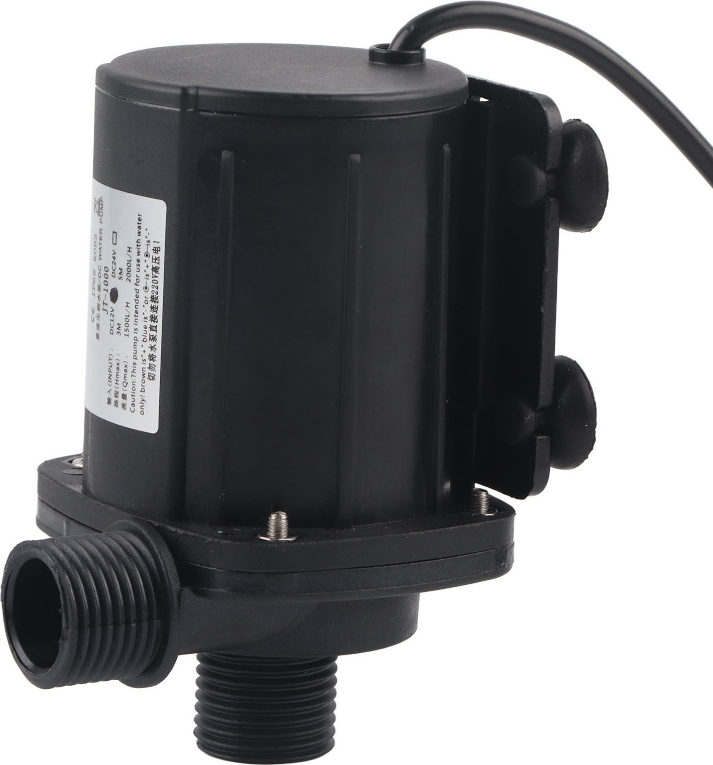 Cocosity Borstelloze Mini DC Waterpomp