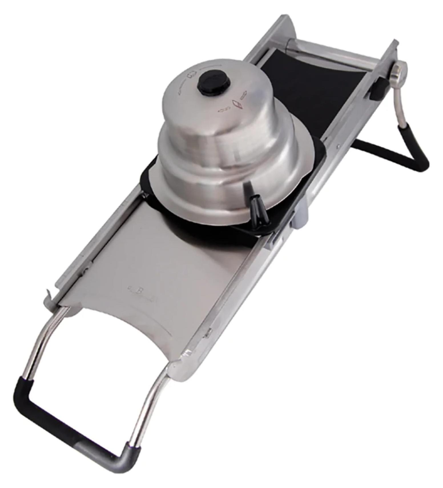 Mandoline Ultra Revolution Master, Edelstahl, 50x18,5x18 cm