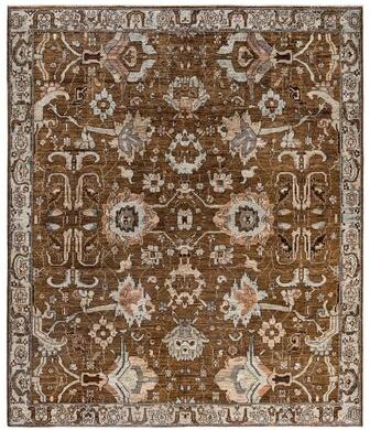 Overton "Serapi One-of-a-Kind Hand-Knotted Area Rug - Brown - 8' 2"" x 9' 9"""