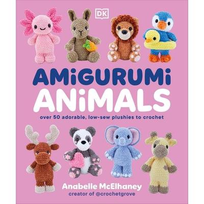 Amigurumi Animals, Gebundene Ausgabe von Anabelle Mcelhaney, Random House N.Y.