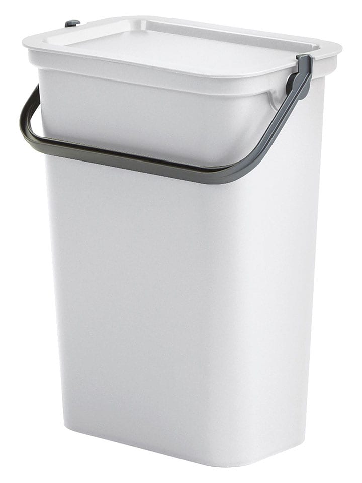 Joybos Mülleimer "Moda" in Weiß - 10 l - onesize