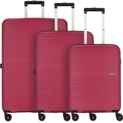 American Tourister Summer Hit 4 Rollen Kofferset 3-teilig, Koffer, Pink