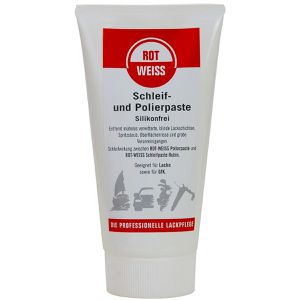 RotWeiss Autopolitur 5150 Schleif- und Polierpaste, für stark verwitterte Lacke, silikonfrei, 150ml