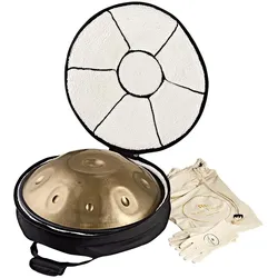 Meinl Sensory Handpan - D Amara (Handpan, Perkussion), Perkussion, Gold
