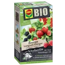 Compo 2029902004 Bio BeerenLangzeit-Dünger 2kg mit Schafwolle