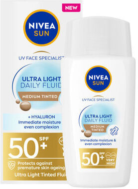 Nivea Sun Ultra Light Daily Fluid Medium SPF 50+ 40 ml