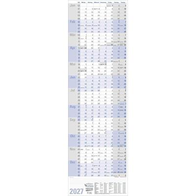 Wandplaner hoch Recyclingpapier Edition Natur 2027