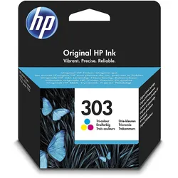 HP Original 303 Druckerpatrone cyan, magenta, gelb 165 Seiten 4ml (T6N01AE)