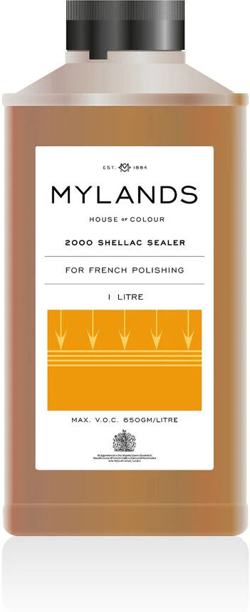 John Myland Ltd. Mylands schnell trocknende Schellackversiegelung Basecoat