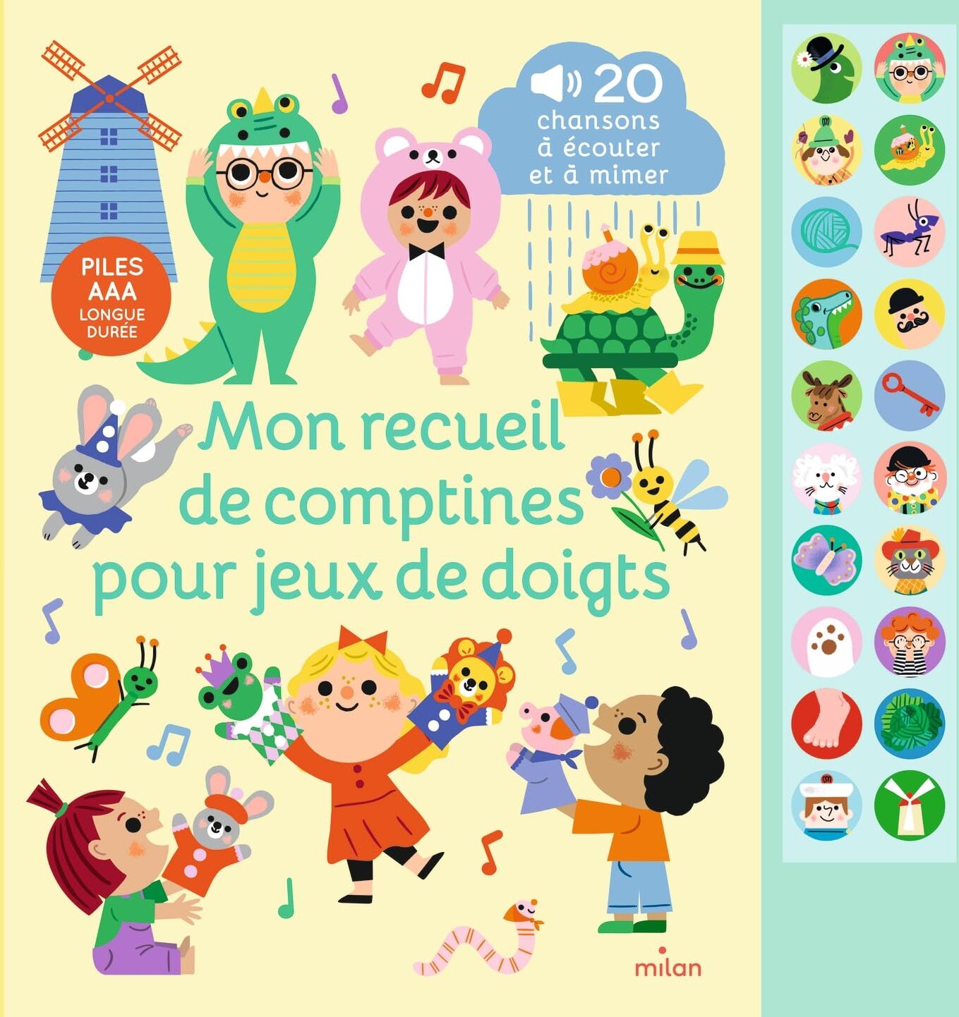 Collectif - Mon recueil de comptines pour jeux de doigts - Preis vom 16.10.2026 11:41:07 h