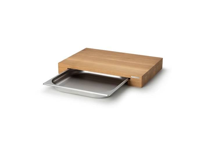 Continenta Schneidebrett Eiche mit 1 Blech 27 x 39cm