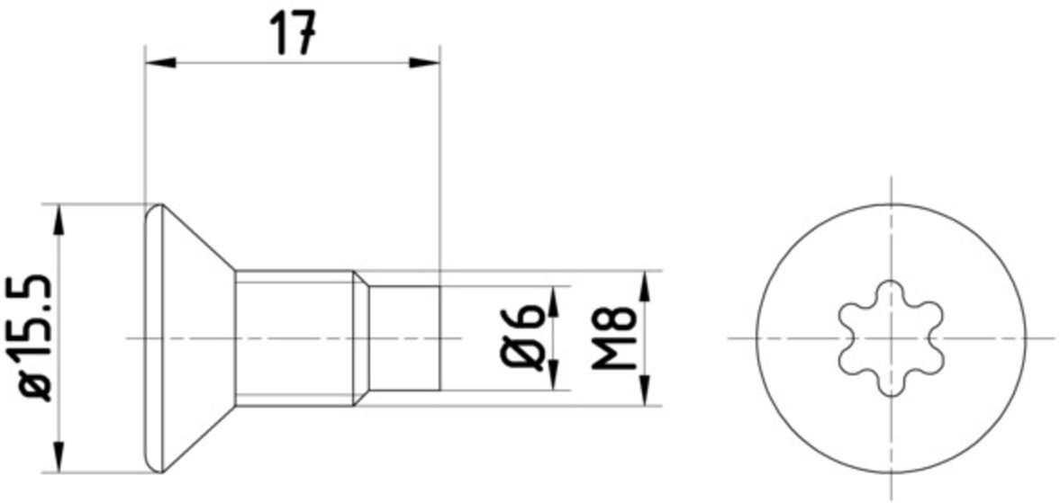 Schraube, Bremsscheibe TEXTAR TPM0004