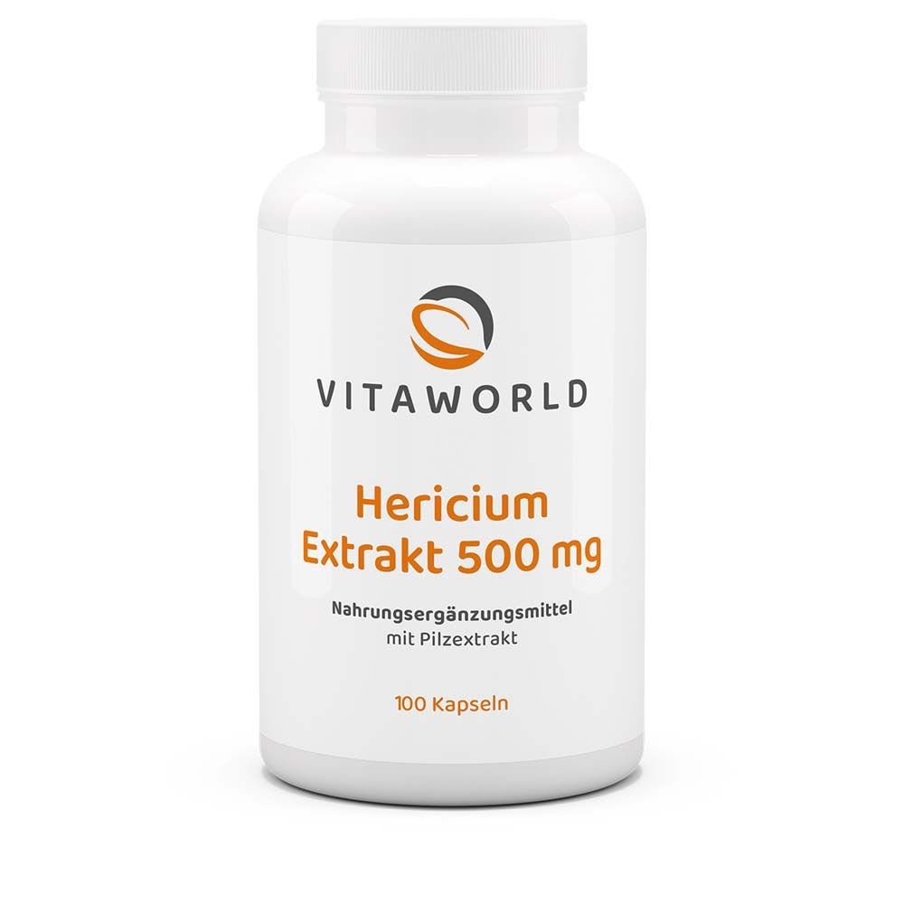 Hericium Extrakt 500 mg Kapseln 100 St