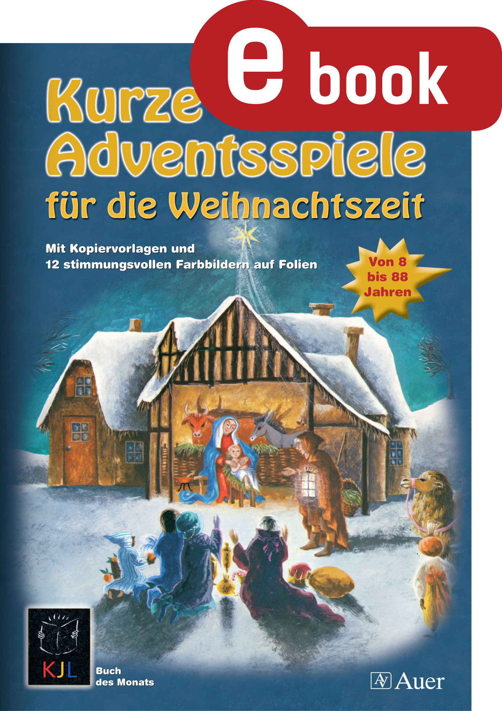 Auer Verlag Kurze Adventsspiele für die Weihnachtszeit