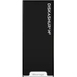 iStorage diskAshur M2 (1 TB), Externe SSD, Schwarz