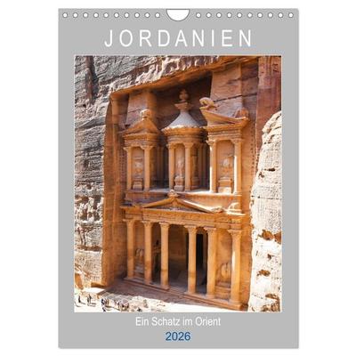 Jordanien ein Schatz im Orient (Wandkalender 2026 DIN A4 hoch), CALVENDO Monatskalender