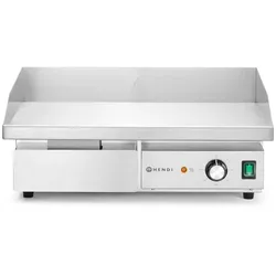 HENDI Grillplatte, flach, Budget Line, 220-240V/3000W, 550x430x(H)240mm