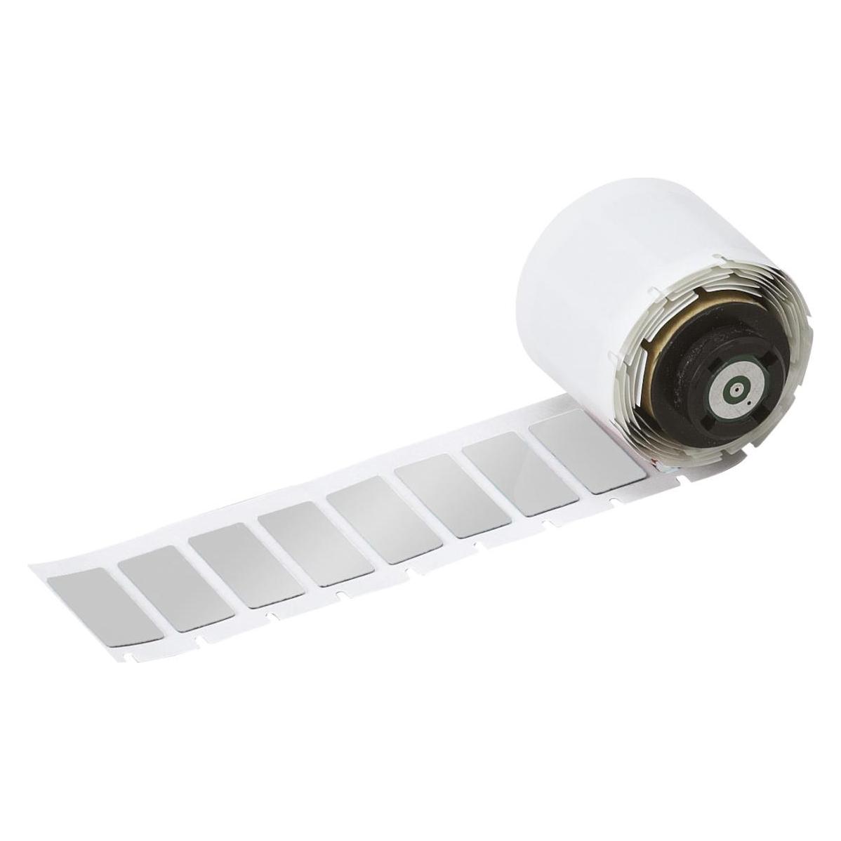 Brady M7-3-7593-SL, EPREP, Polyester, Silber, glänzend, 27.00 x 15.00 mm, permanent (150 E.) (M7-3-7593-SL)