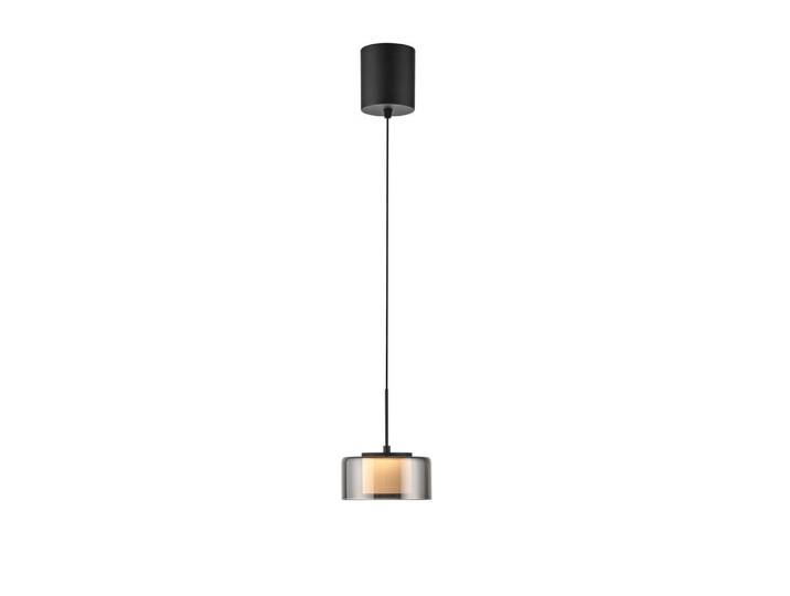 Led-Hängeleuchte Rika, Schwarz, Metall, Kunststoff, Glas, 220 cm, Schutzklasse II (Schutzisoliert), Lampen & Leuchten, Innenbeleuchtung, Hängeleuchten, Pendelleuchten