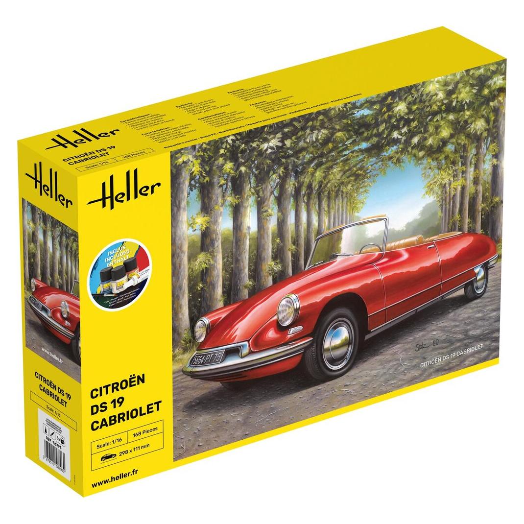 Heller STARTER KIT Citroen DS 19 Cabriolet (56796)