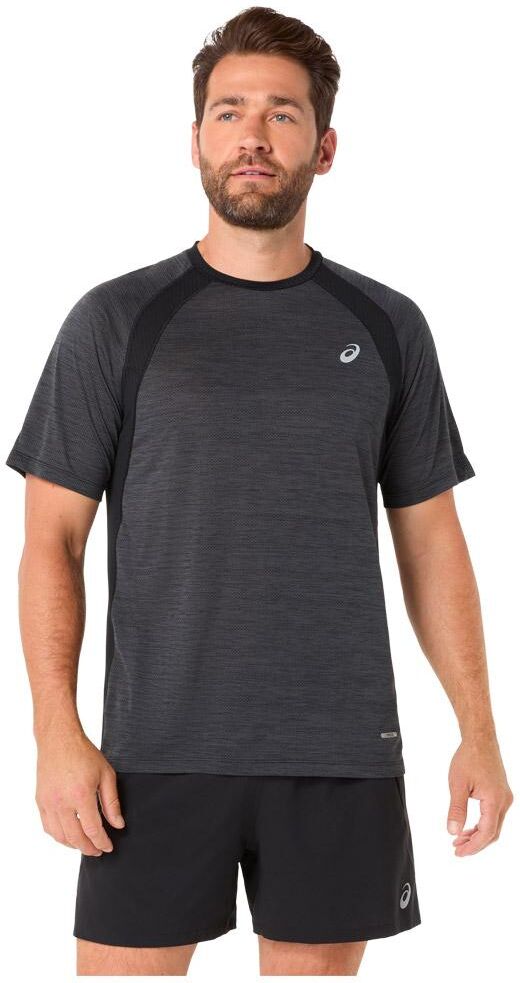 Asics  - Road Short Sleeve Black - S - Tee-shirt de trail