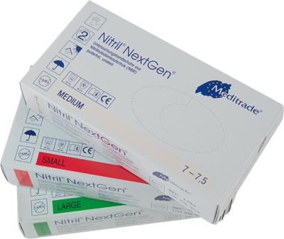 Büttner-Frank GmbH NITRIL EINMAL Handschuhe puderfrei klein 100 St 06588997