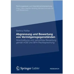 Abgrenzung und Bewertung von Vermögensgegenständen, Fachbücher von Bettina Rössler