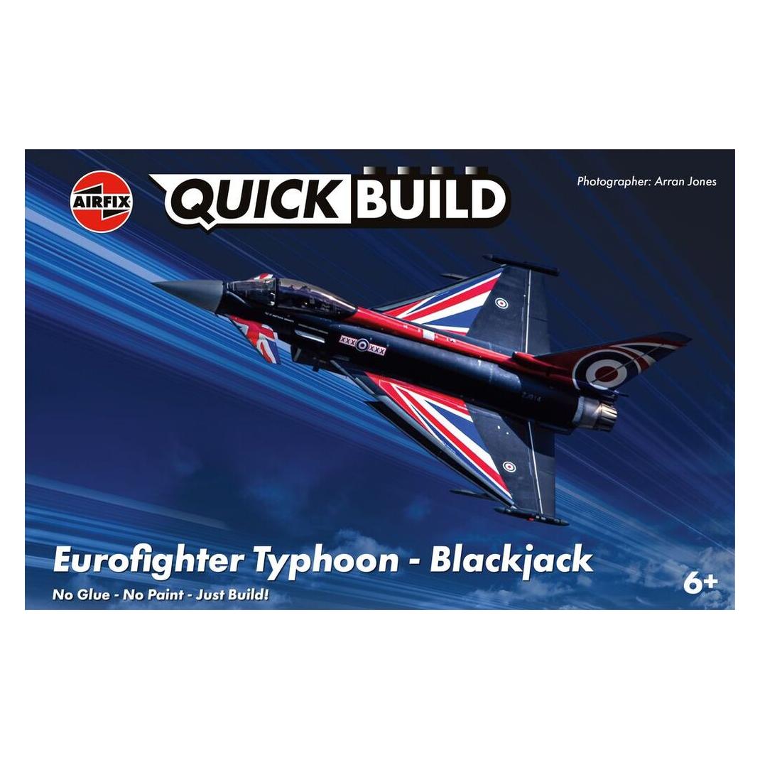 Airfix QUICKBUILD Eurofighter Typhoon - Blackjack (J6059)