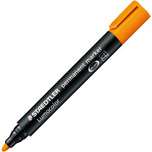 Staedtler Permanentmarker Lumocolor 352-4, Strichbreite 2 mm, orange