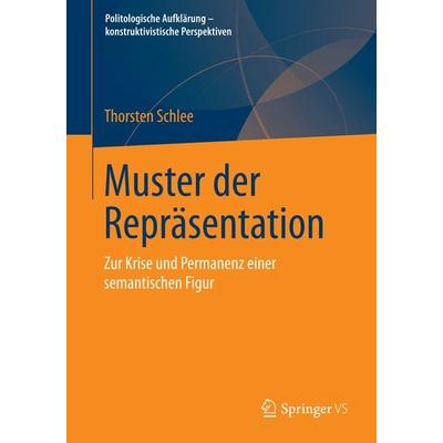 Muster der Repräsentation, Taschenbuch von Thorsten Schlee, Springer Fachmedien Wiesbaden GmbH, 978-3-658-08507-0