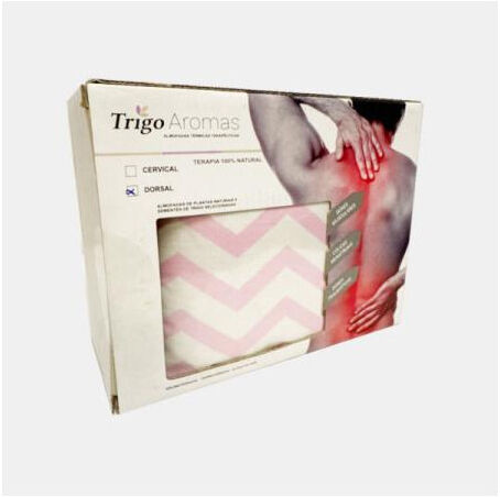 TRIGO AROMAS ALMOFADA TERMICA DORSAL (ALFAZEMA) - ROSA