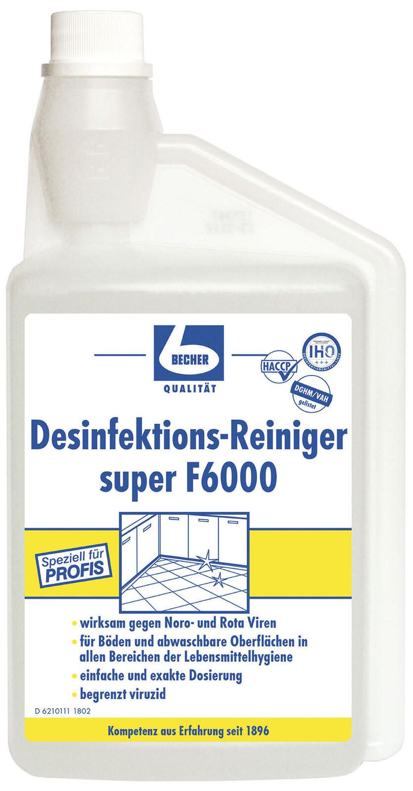 Becher Desinfektionsreiniger 1,0 l 1745000