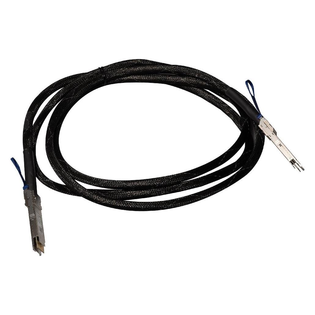 MikroTik DDQ+DA0003 kabel InfiniBand / światłowodowy 3 m QSFP-DD DAC Czarny (DDQ+DA0003)