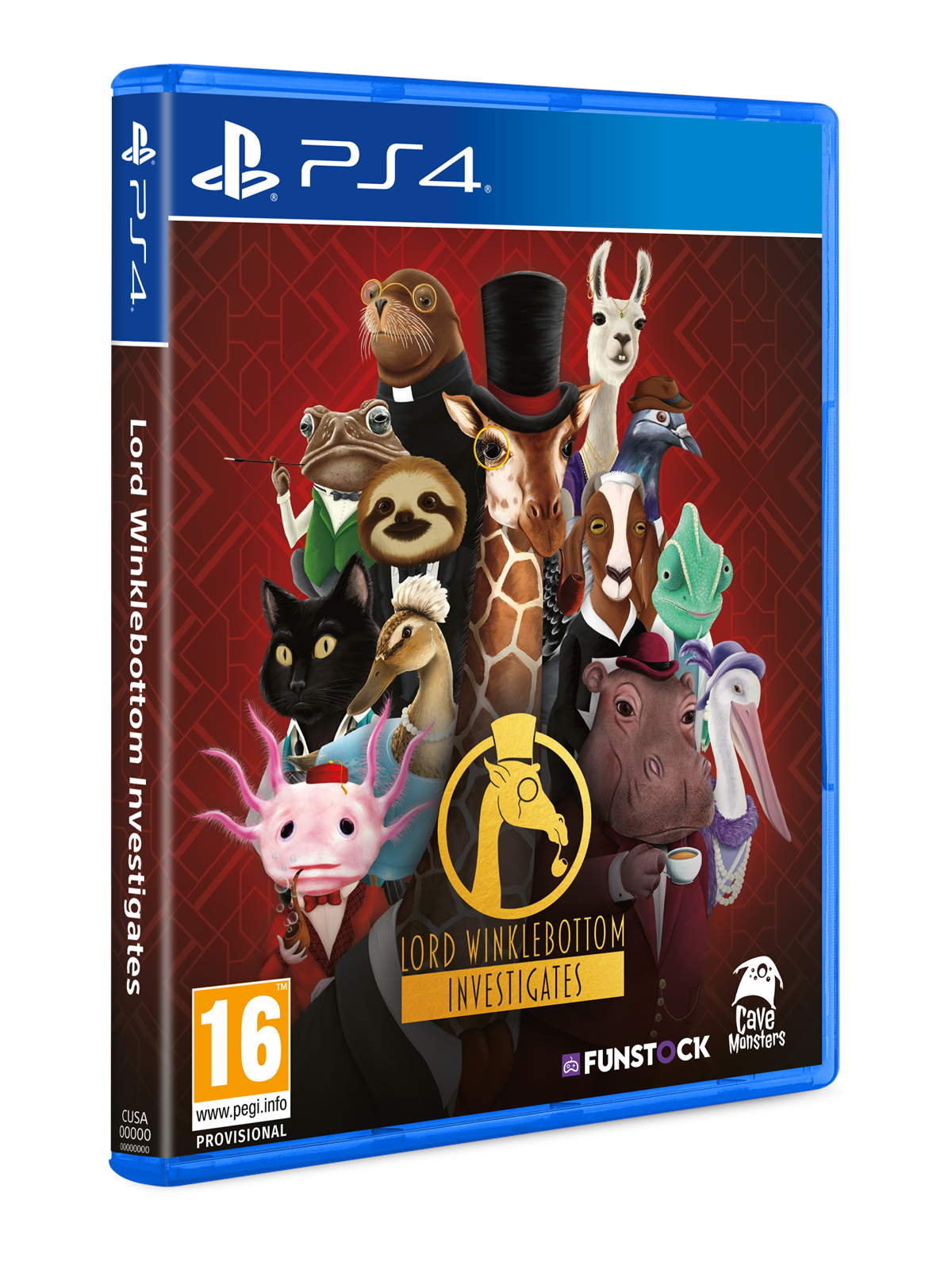 Lord Winklebottom Investigates - Sony PlayStation 4 - Abenteuer - PEGI 16