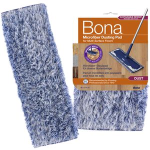 Bona Wischbezug Mikrofaser Staubpad, aus Mikrofaser, Breite 46,5 cm