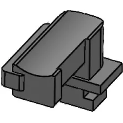 Icotek Klettbandhalter rastbar KBH-R 12 R MS