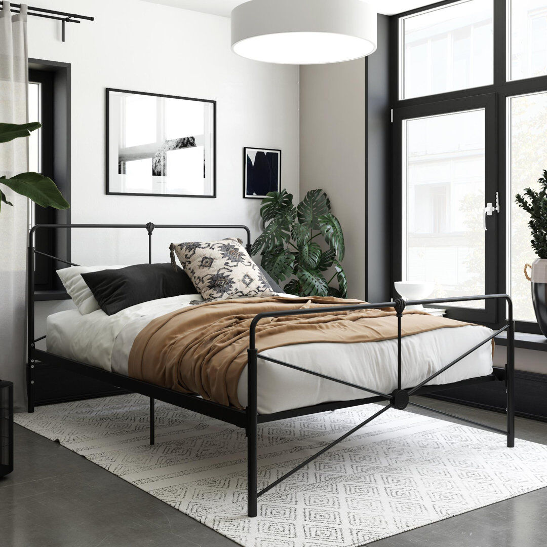 Brambly Cottage Chorio Metal Bed Kingsize (5')