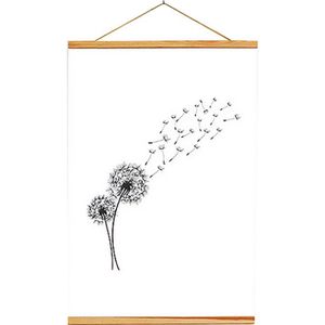 Böttcher-AG Posterleiste DIN B2, 50 x 70 cm, Länge 51 cm, Holz