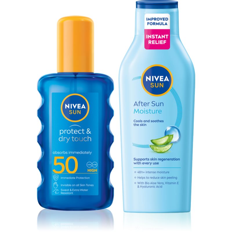 NIVEA SUN ensemble conçu pour s’exposer au soleil