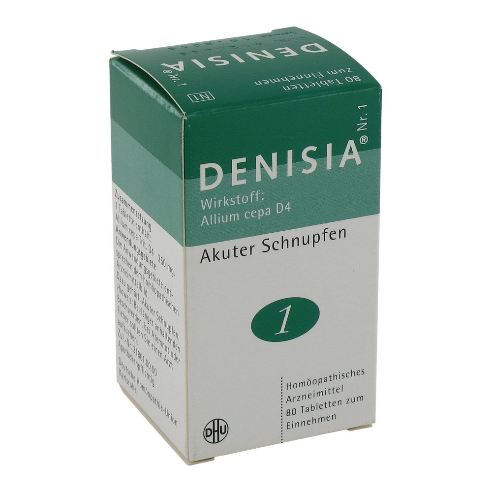 DHU-Arzneimittel GmbH & Co. KG Denisia 1 Schnupfen Tabletten 08494243