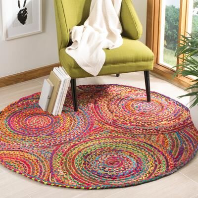 SAFAVIEH Handmade Cape Cod Mariam Coastal Jute Rug