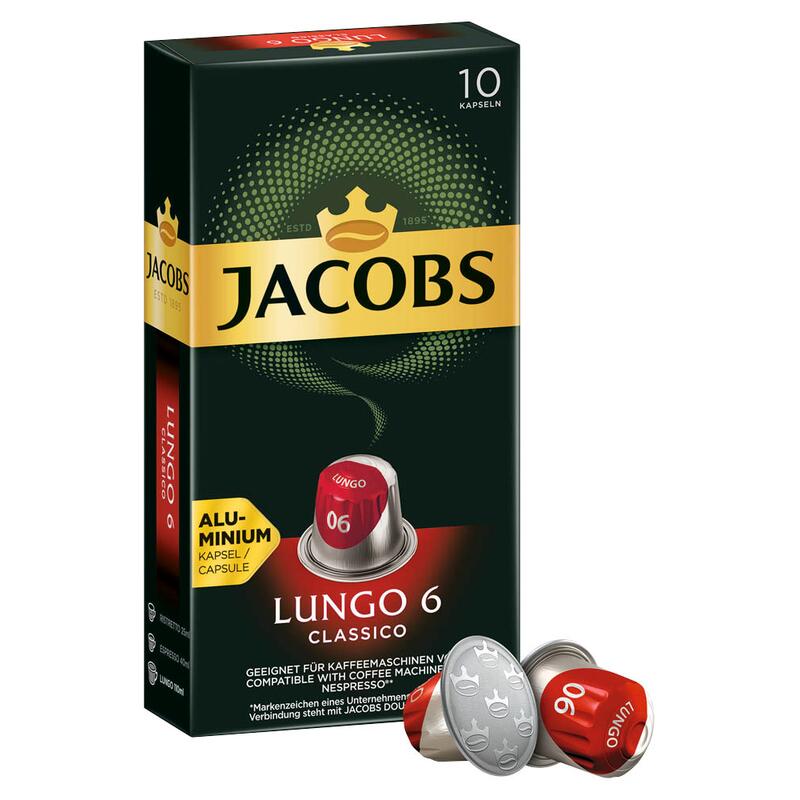 JACOBS Kaffeekapseln LUNGO CLASSICO 4057022
