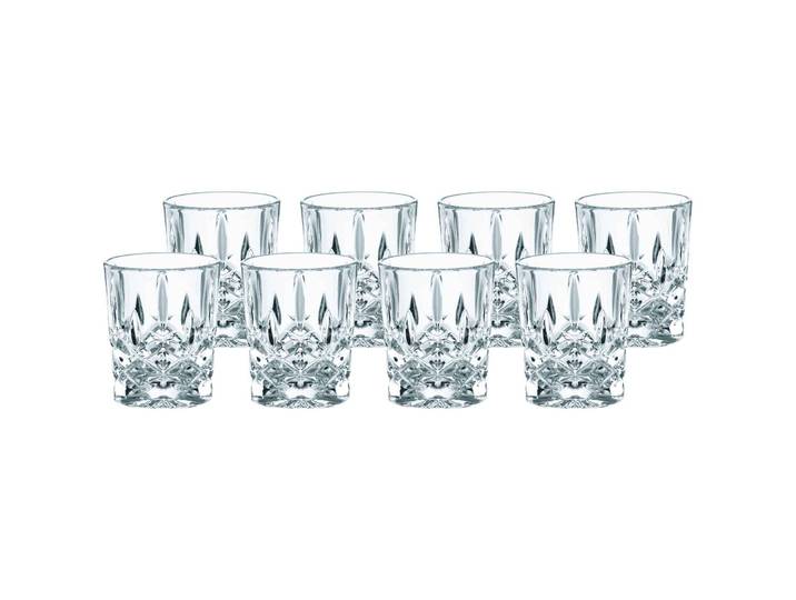 Schnapsglas NACHTMANN Schnapsgläser Noblesse 55 ml 8er Set transparent , bunt (transparent), Glas, Trinkgefäße, Schnapsglas